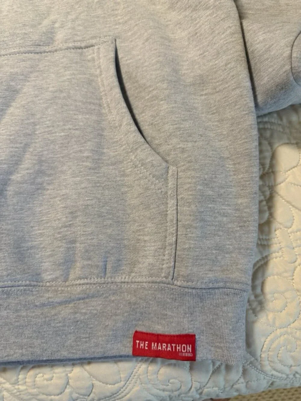 The Marathon Clothing Hoodie Men Small All Money In Records Nipsey Hussle NWT - Picture 7 of 8